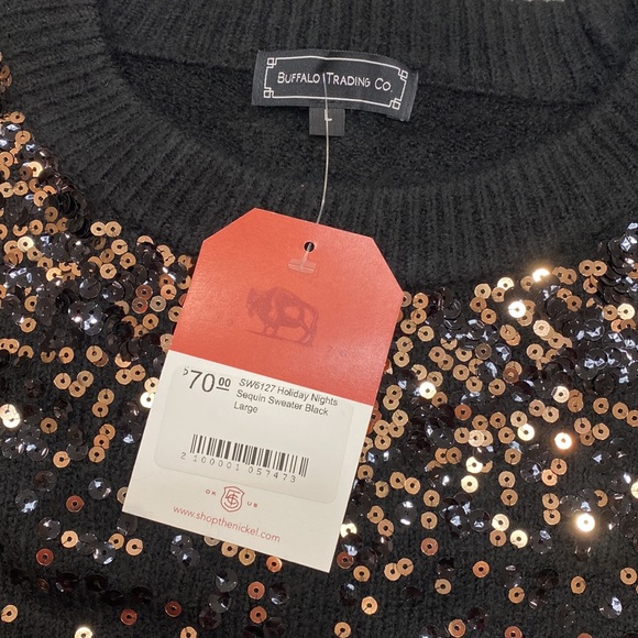 NWT Sequined Sweater - Picture 5 of 8